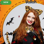 Cat Costume Accessories Set – Ears Headband, Bow Tie & Tail for Halloween & Cosplay