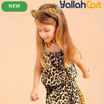Tiger Costume Accessories Set – Ears Headband, Bow Tie & Tail for Halloween & Cosplay