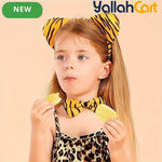 Tiger Costume Accessories Set – Ears Headband, Bow Tie & Tail for Halloween & Cosplay