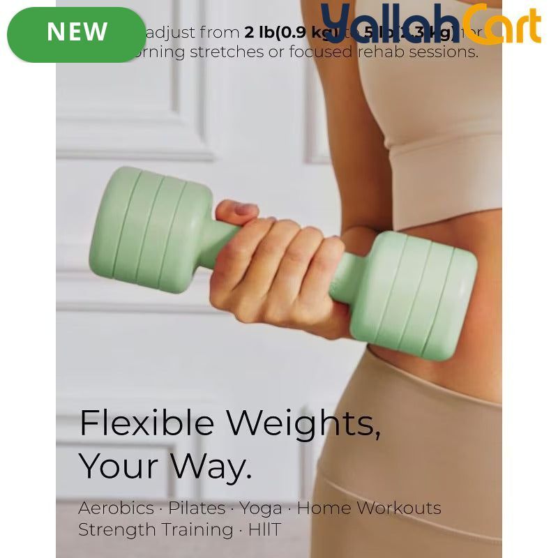 Adjustable Dumbbell Set – 0.9–2.3kg