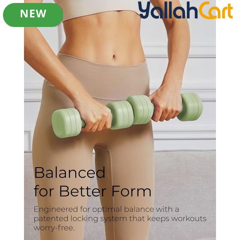 Adjustable Dumbbell Set – 0.9–2.3kg