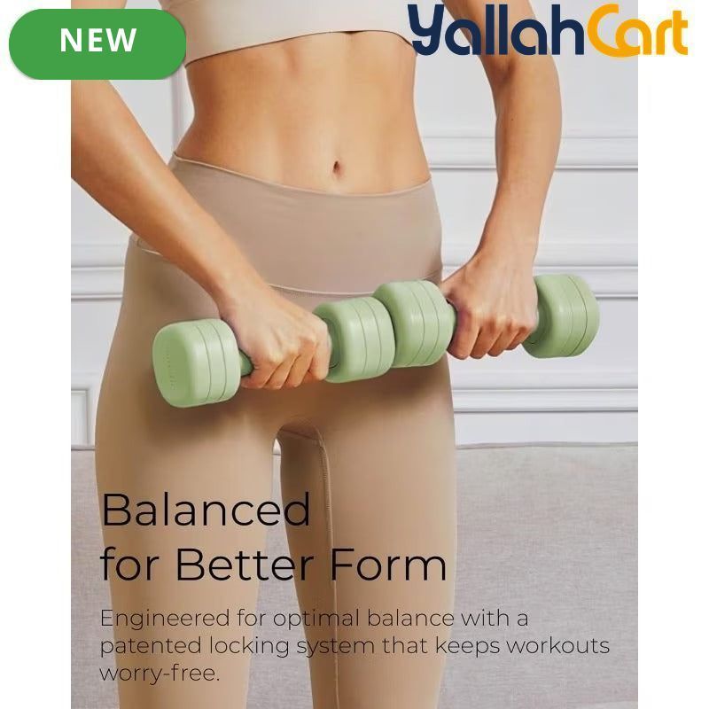 Adjustable Dumbbell Set – 0.9–2.3kg