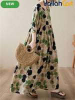 Plus Size Halloween Bat Sleeve Maxi Dress with Pockets