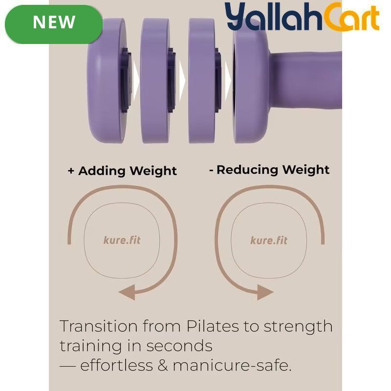 Adjustable Dumbbell Set – 0.9–2.3kg