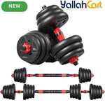 3-in-1 Adjustable Dumbbell & Barbell Set – 30kg