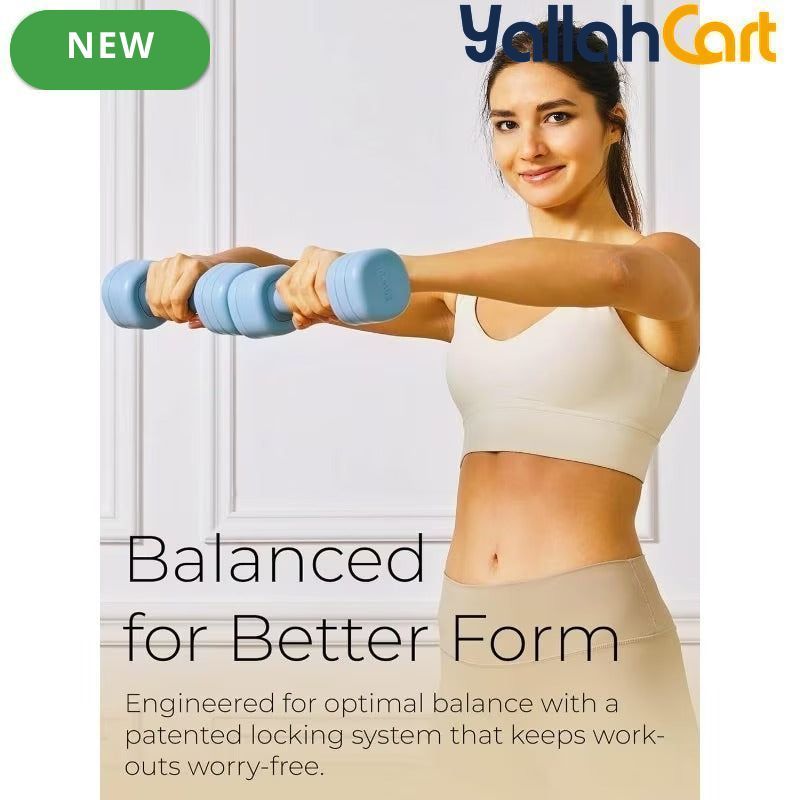 Adjustable Dumbbell Set – 0.9–2.3kg