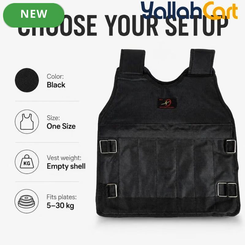 Xuanlong Adjustable Multi-Pocket Weight Vest