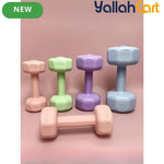 3kg Non-Slip Plastic Dumbbell for Fitness & Strength Training