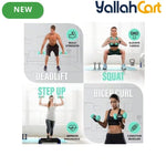 3kg Non-Slip Plastic Dumbbell for Fitness & Strength Training