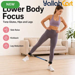6-Piece Adjustable Ankle Resistance Band Set