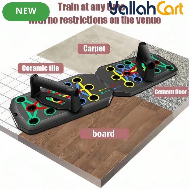 5-Piece Multifunctional Push-Up Board Fitness Set