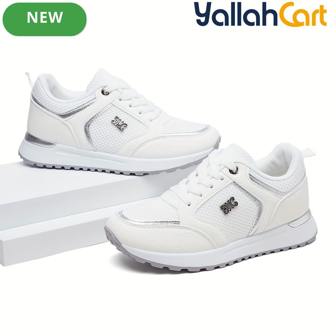 Women's Lightweight Breathable Mesh Sneakers – Non-Slip Walking & Running Shoes