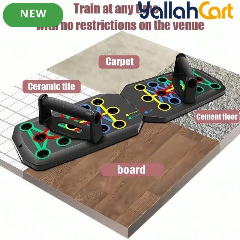 5-Piece Multifunctional Push-Up Board Fitness Set