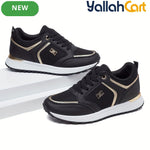 Women's Lightweight Breathable Mesh Sneakers – Non-Slip Walking & Running Shoes