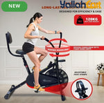 Fitness BU-201 Dual Action Exercise Bike – 120kg Capacity
