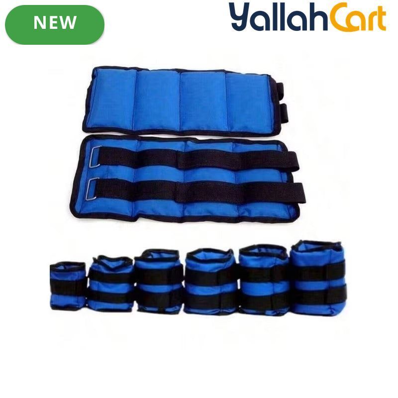 Adjustable 1–6kg Wrist & Ankle Sandbag Weights