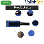 Adjustable 1–6kg Wrist & Ankle Sandbag Weights