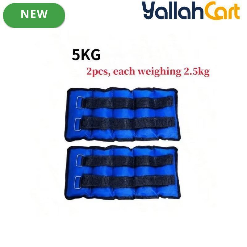 Adjustable 1–6kg Wrist & Ankle Sandbag Weights