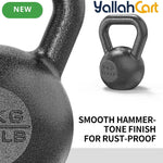 Brewron Cast Iron Kettlebell – 4kg to 24kg