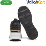 Women's British-Style Thick-Soled Wedge Heel Sports Sneakers