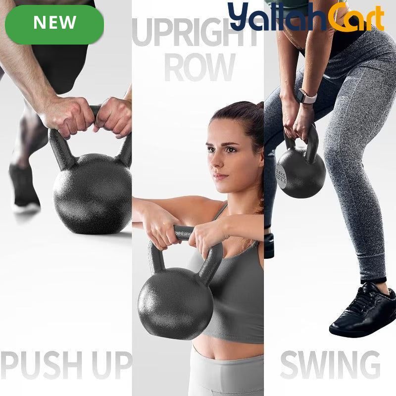 Brewron Cast Iron Kettlebell – 4kg to 24kg