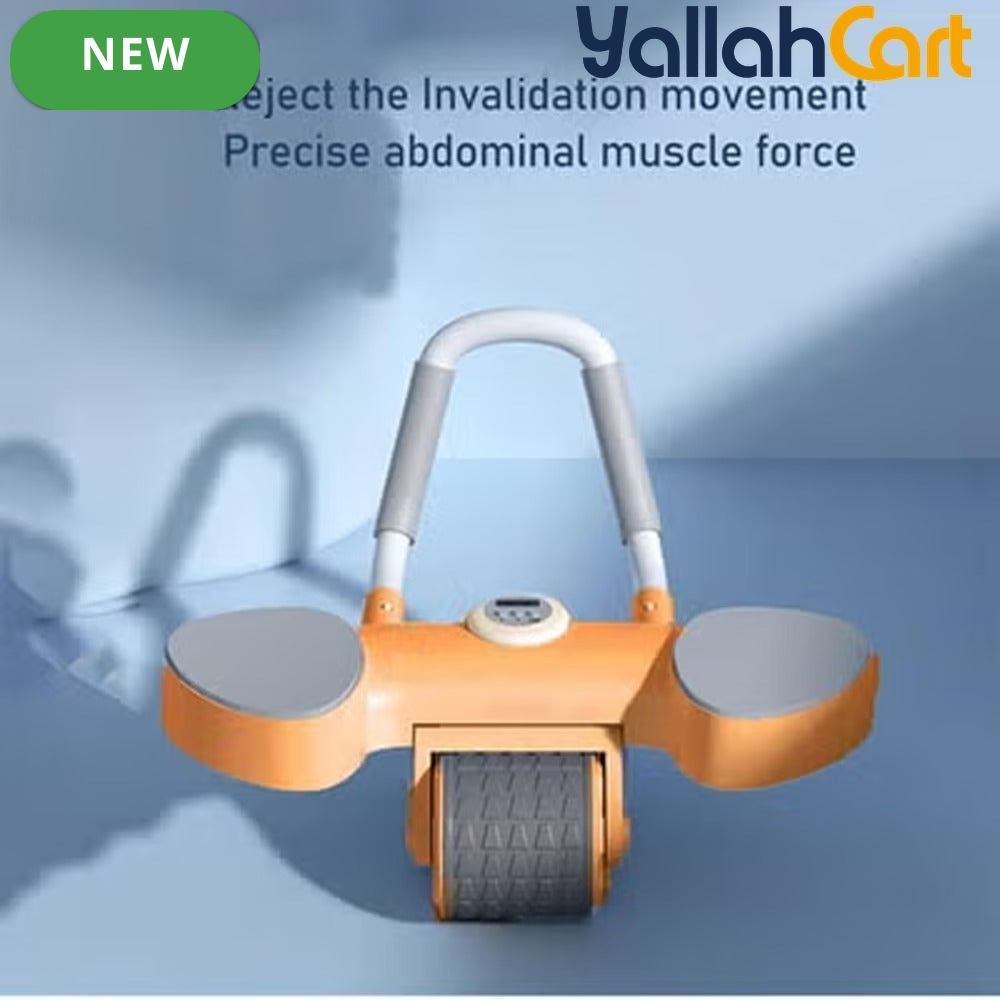 Automatic Rebound Ab Wheel with Elbow Support