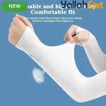 2-Pair Sun Protection Arm Sleeves – Lightweight & Breathable