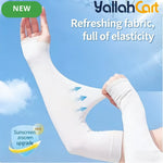 2-Pair Sun Protection Arm Sleeves – Lightweight & Breathable