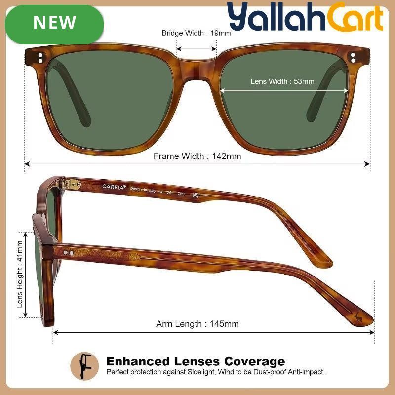 Men’s Polarized UV400 Sports Sunglasses – CA5354L