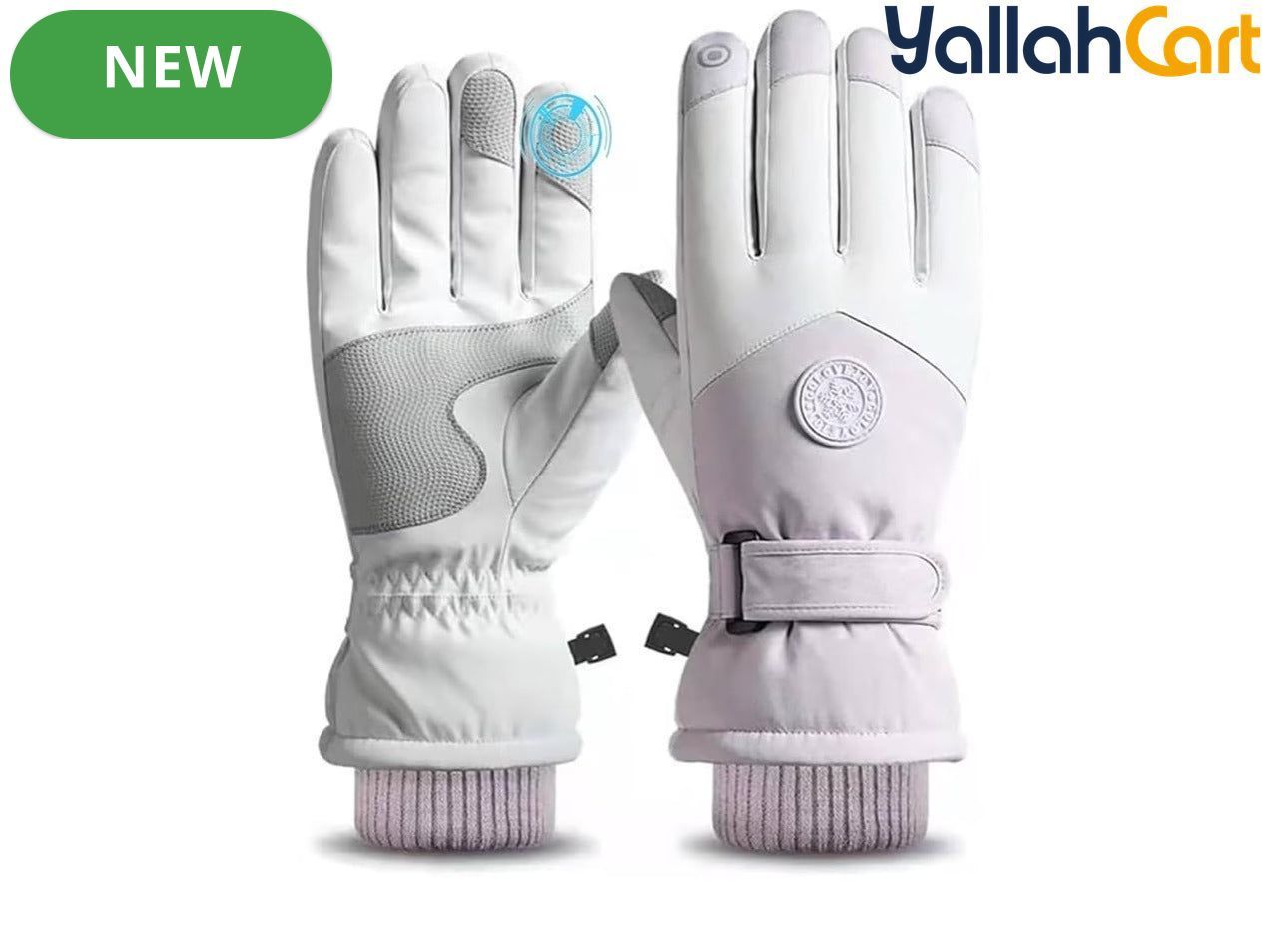 Waterproof Winter Ski Gloves – Purple
