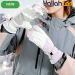 Waterproof Winter Ski Gloves – Purple