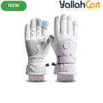 Waterproof Winter Ski Gloves – Purple