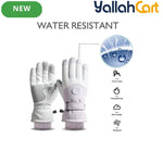 Waterproof Winter Ski Gloves – Purple