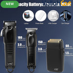 3-in-1 Hair Clippers for Men – Black