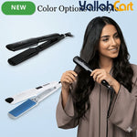 Ceramic Hair Straightener Flat Iron – White