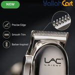 Rose Golden Metal Housing Electric Hair Cutting Trimmer