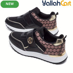 Desai Women's Breathable Slip-On Sneakers – Lightweight Non-Slip Walking Shoes