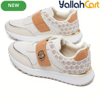 Desai Women's Breathable Slip-On Sneakers – Lightweight Non-Slip Walking Shoes