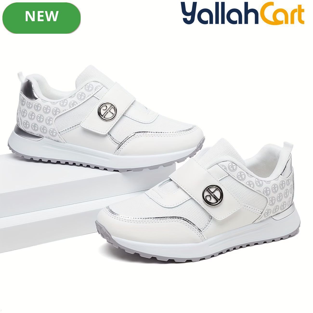 Desai Women's Breathable Slip-On Sneakers – Lightweight Non-Slip Walking Shoes