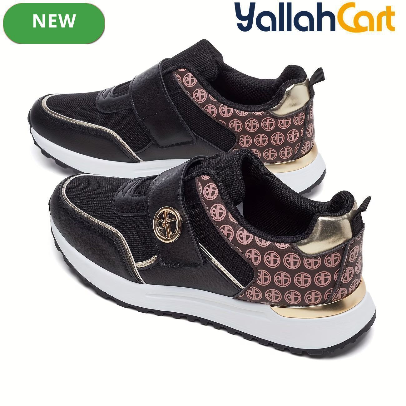 Desai Women's Breathable Slip-On Sneakers – Lightweight Non-Slip Walking Shoes