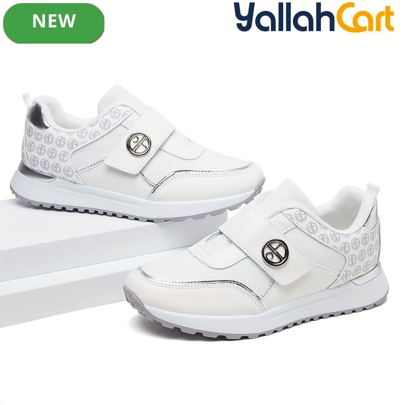 Desai Women's Breathable Slip-On Sneakers – Lightweight Non-Slip Walking Shoes