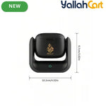 Rotatable Electric Bakhour Incense Burner – USB Rechargeable Arabic Incense Machine