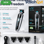 Silvery Cordless Precision Hair Detail Trimmer – 180 Min Runtime