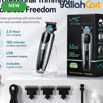 Silvery Cordless Precision Hair Detail Trimmer – 180 Min Runtime