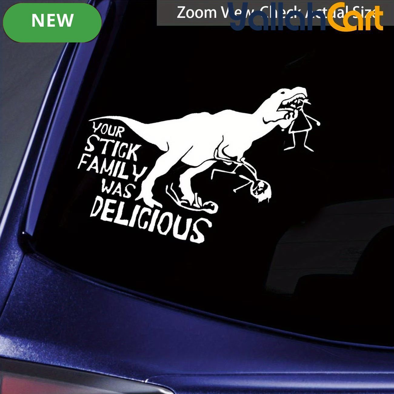 Cute Dinosaur Vinyl Sticker