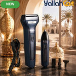 Rechargeable Men’s Grooming Kit Foil Shaver – Deep Blue