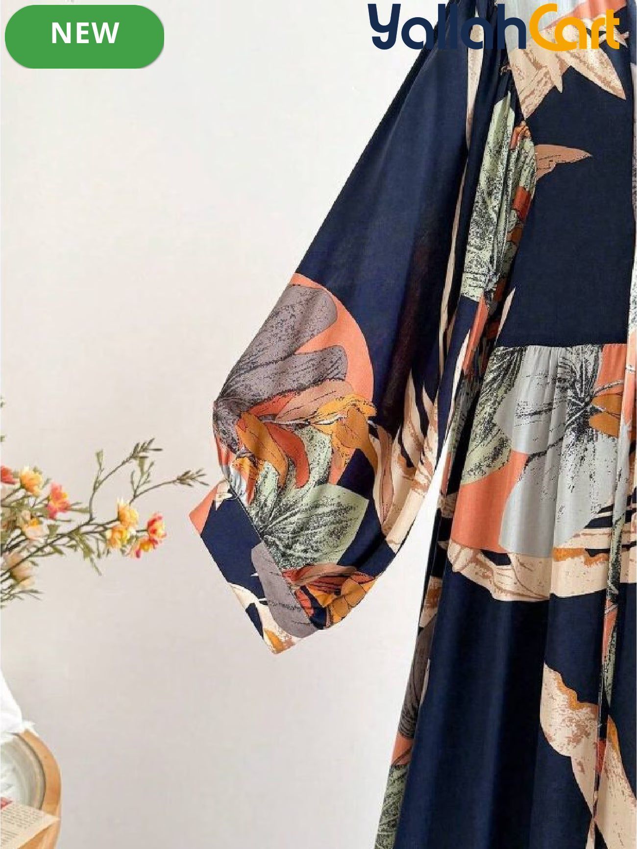 Women’s Bohemian Floral Off-Shoulder Maxi Dress – Loose Beach & Wedding Guest Dress