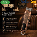 Classic Retro Metallic Hair Edger Trimmer – Coffee Color