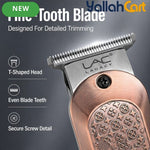 Classic Retro Metallic Hair Edger Trimmer – Coffee Color