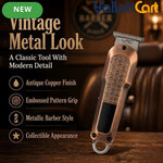 Classic Retro Metallic Hair Edger Trimmer – Coffee Color